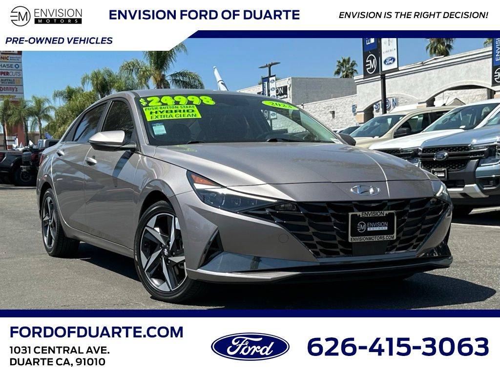 2023 Hyundai Elantra Hybrid Limited — Sedan — 14,140 mi — Duarte, CA