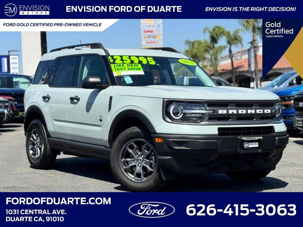 2022 Ford Bronco Sport Big Bend — SUV — 32,074 mi — Duarte, CA