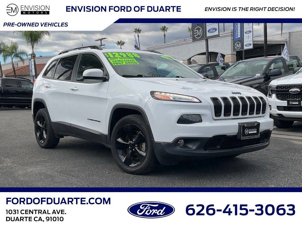 2018 Jeep Cherokee Latitude — SUV — 75,819 mi — Duarte, CA