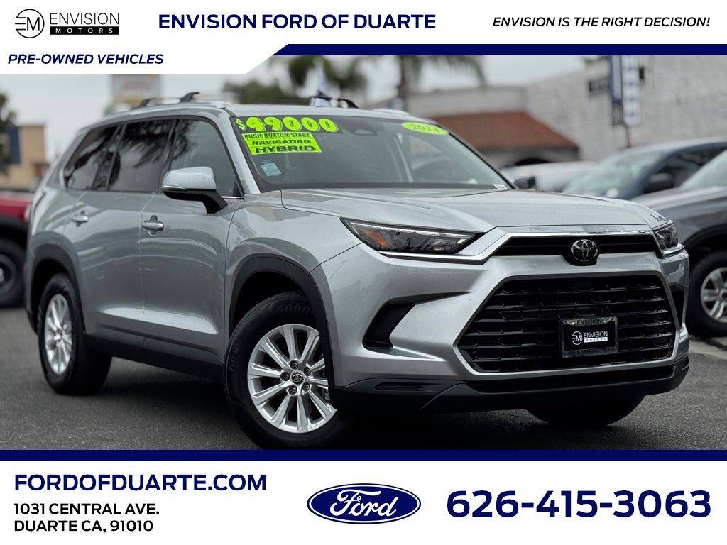 2024 Toyota Grand Highlander Hybrid XLE — SUV — 18,541 mi — Duarte, CA