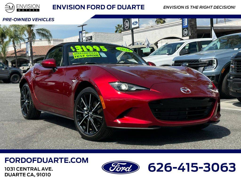 2024 Mazda MX-5 Miata Grand Touring — Convertible — 2,327 mi — Duarte, CA
