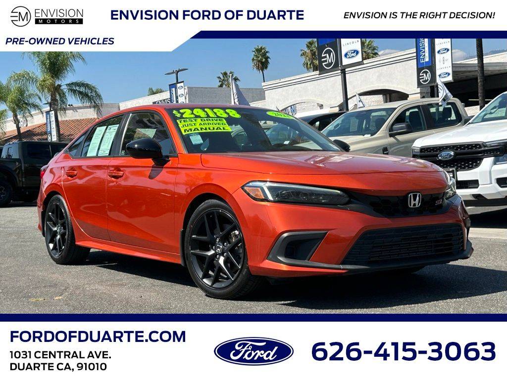 2022 Honda Civic Si — Sedan — 109,011 mi — Duarte, CA