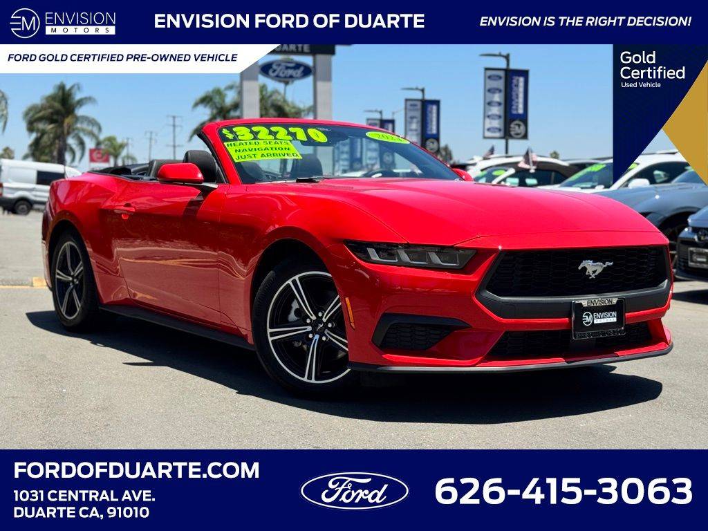 2024 Ford Mustang EcoBoost — Convertible — 13,454 mi — Duarte, CA