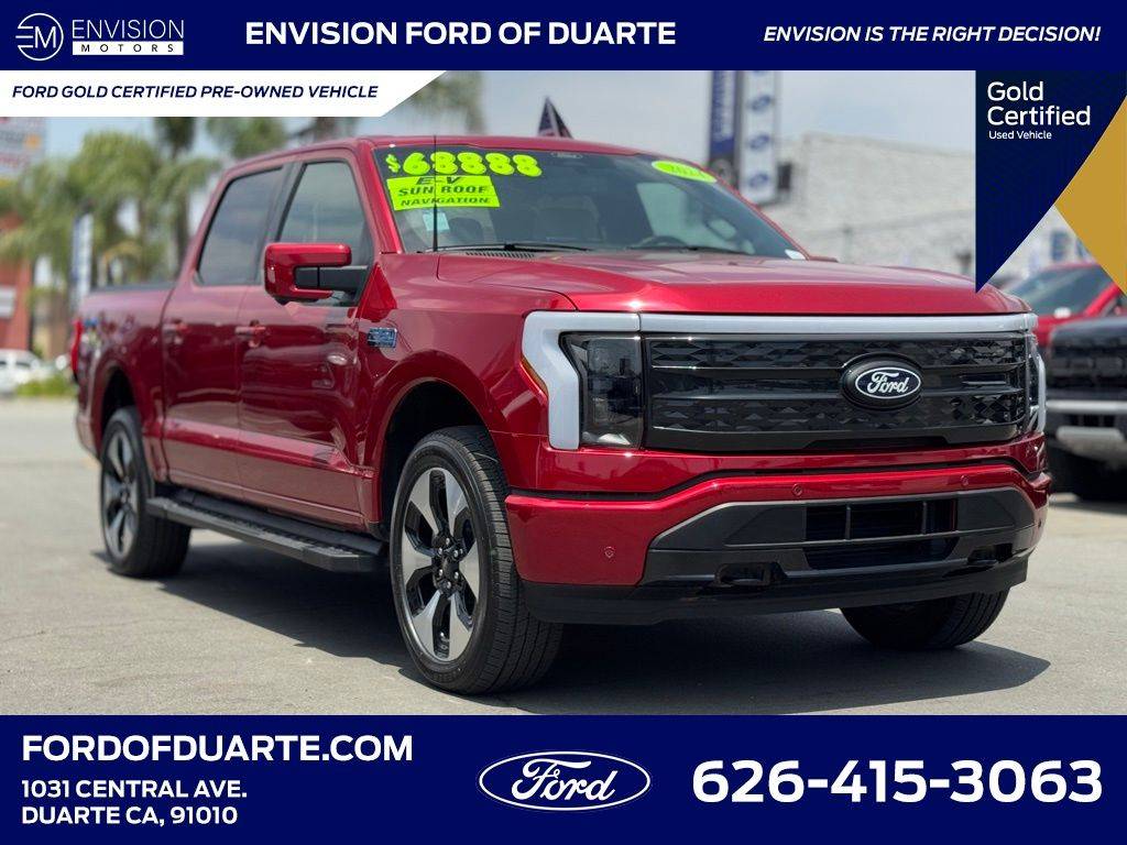 2024 Ford F-150 Lightning Platinum — Pickup Truck — 12,263 mi — Duarte, CA