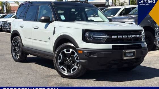 Certified Pre-Owned Ford Bronco Sport Outer Banks for Sale in Ontario ...