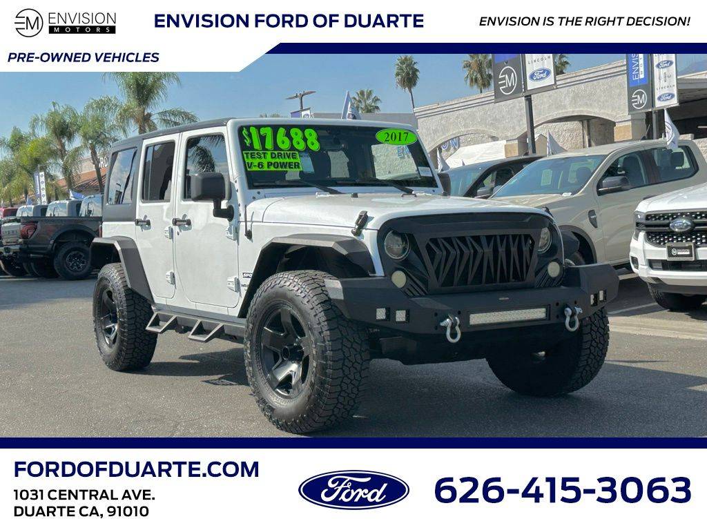 2017 Jeep Wrangler Sport — SUV — 112,056 mi — Duarte, CA
