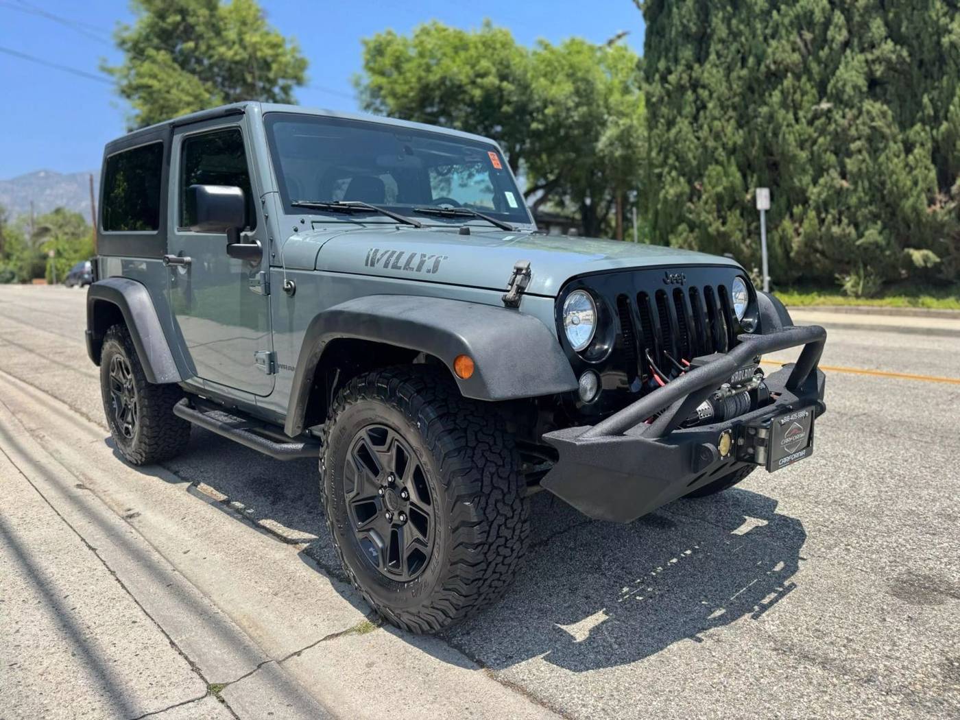 2015 Jeep Wrangler Willys Wheeler — SUV — 100,252 mi — La Crescenta, CA