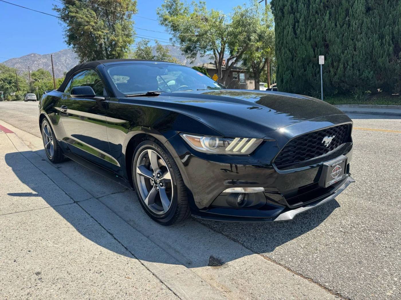 2015 Ford Mustang V6 — Convertible — 76,146 mi — La Crescenta, CA