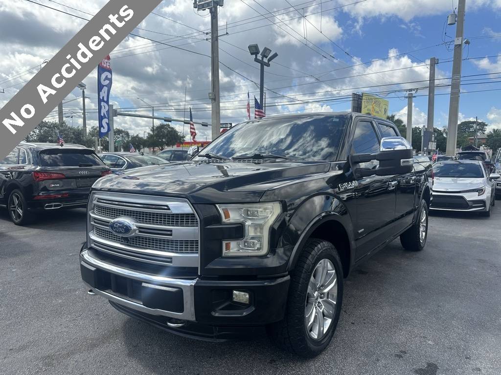2015 Ford F-150 Platinum — Pickup Truck — 130,613 mi — Fort Lauderdale, FL