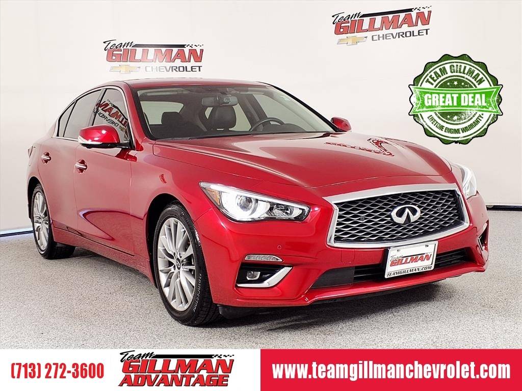 2022 INFINITI Q50 LUXE — Sedan — 53,381 mi — Houston, TX