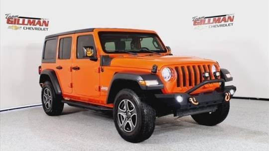 2020 Jeep Wrangler Sport S — SUV — 49,089 mi — Houston, TX