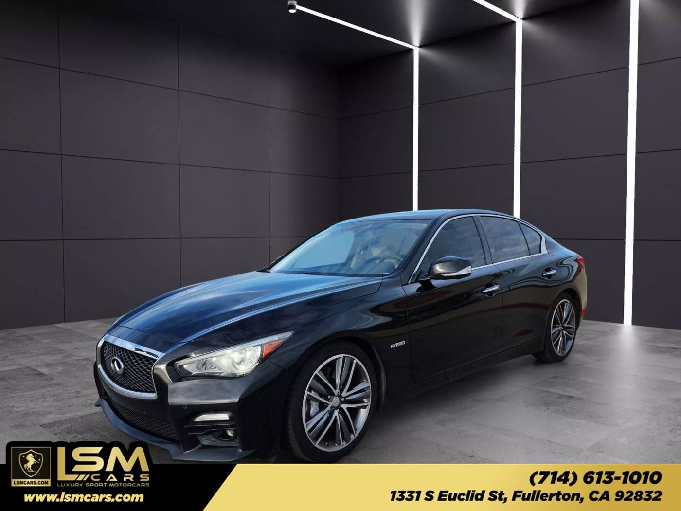 2015 INFINITI Q50 Hybrid Sport — Sedan — 134,199 mi — Fullerton, CA