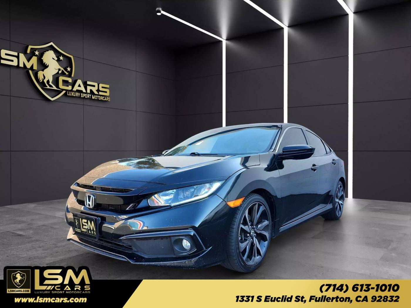 2019 Honda Civic Sport — Sedan — 89,037 mi — Fullerton, CA