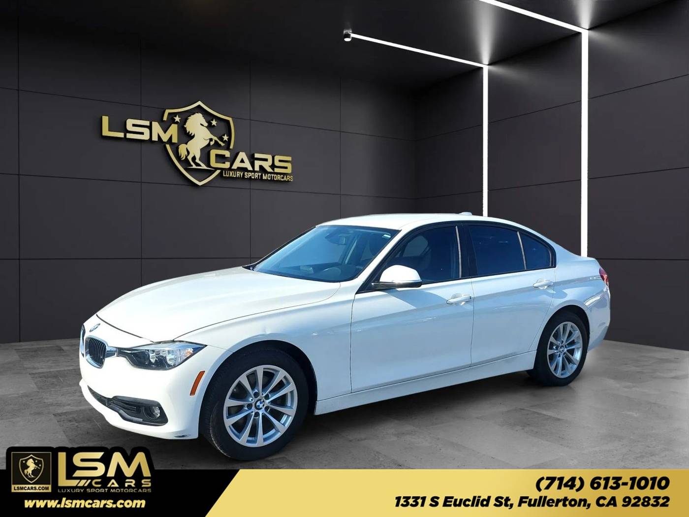 2016 BMW 3 Series 320i — Sedan — 65,408 mi — Fullerton, CA