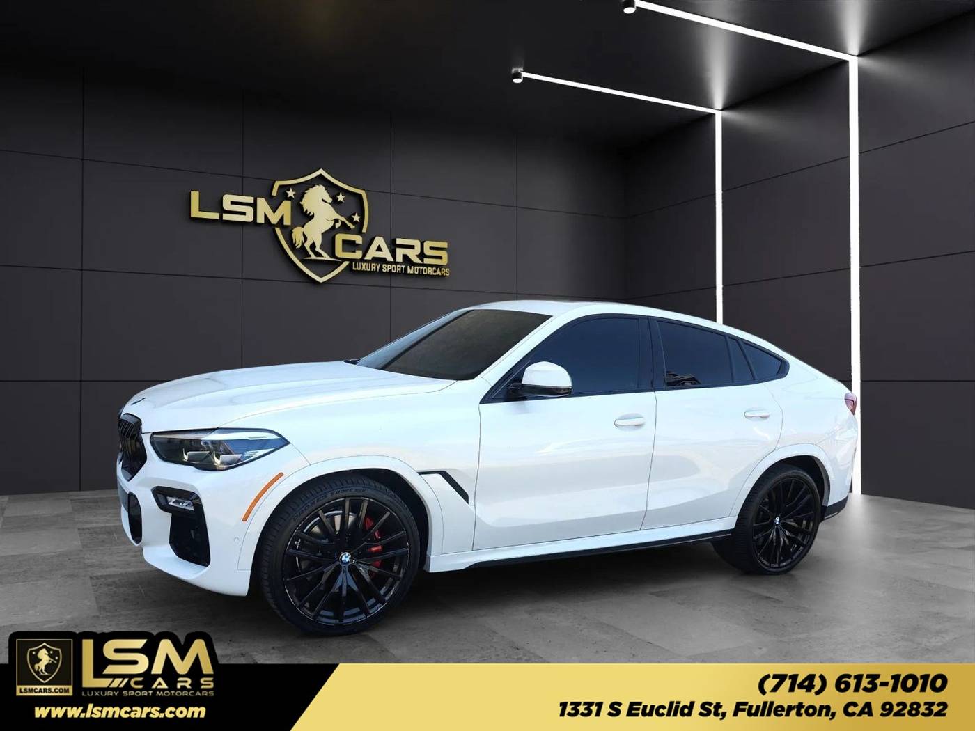 2021 BMW X6 40i — SUV — 90,132 mi — Fullerton, CA