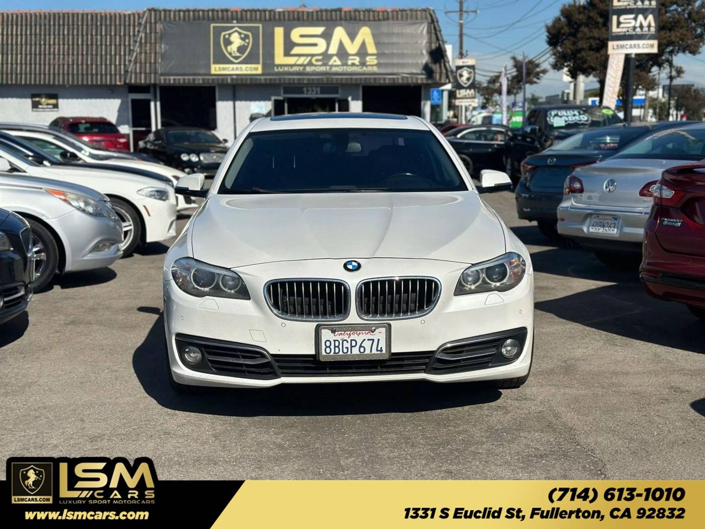 2015 BMW 5 Series 535i — Sedan — 124,195 mi — Fullerton, CA
