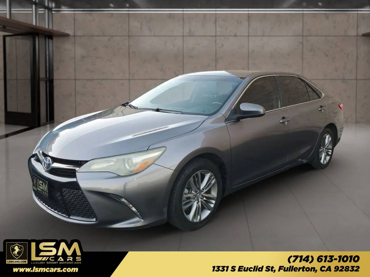 2016 Toyota Camry SE — Sedan — 140,597 mi — Fullerton, CA
