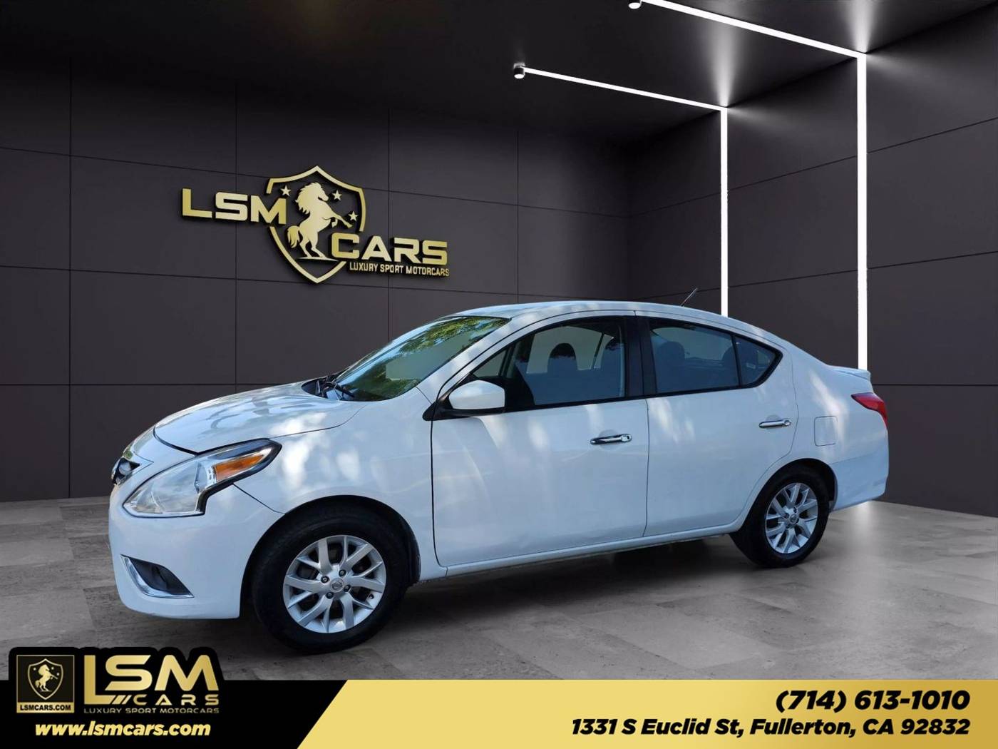 2018 Nissan Versa SV — Sedan — 59,848 mi — Fullerton, CA