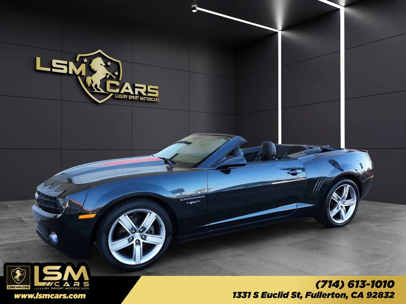 2012 Chevrolet Camaro 2LT — Convertible — 111,323 mi — Fullerton, CA