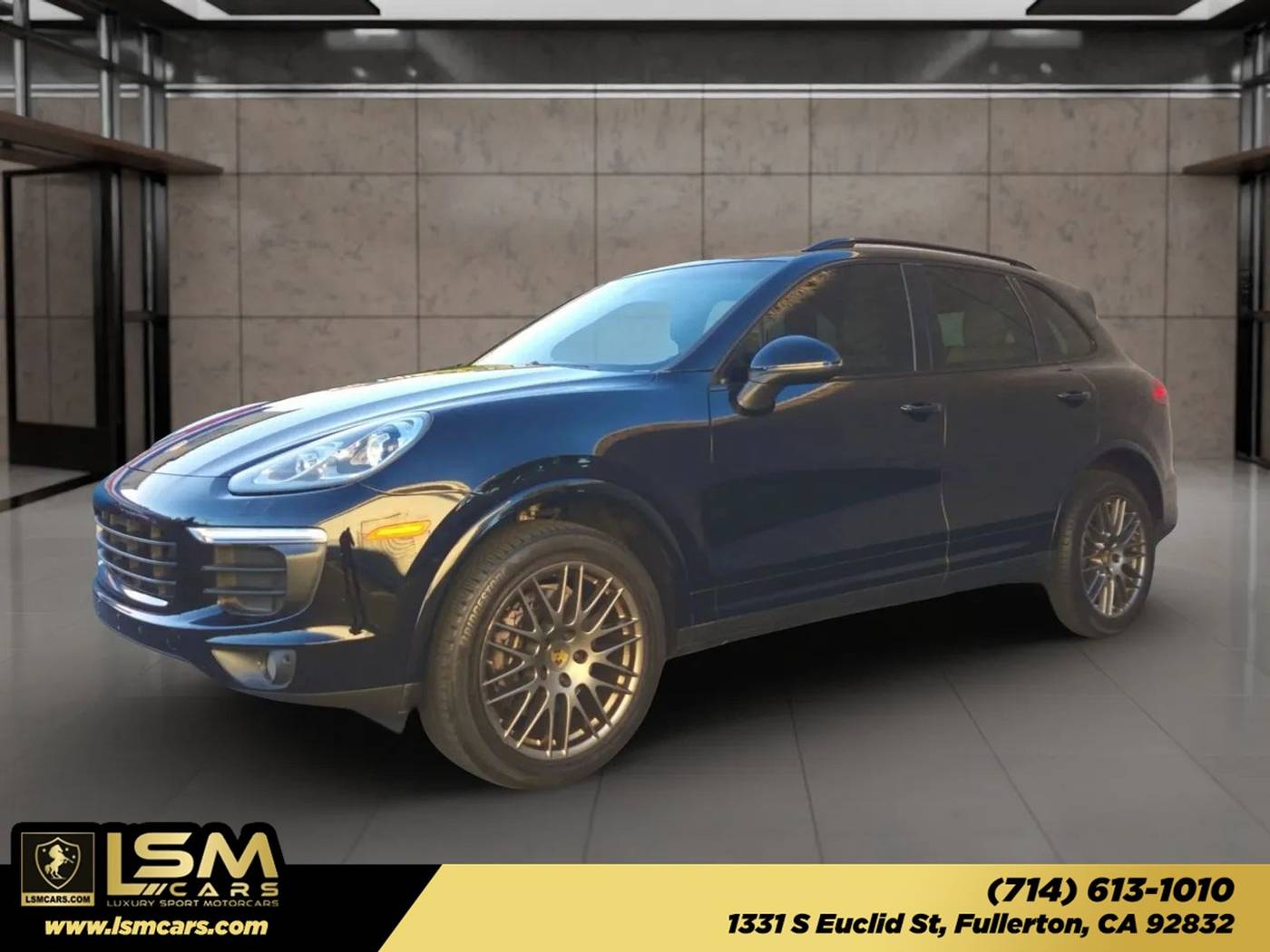 2018 Porsche Cayenne Platinum Edition