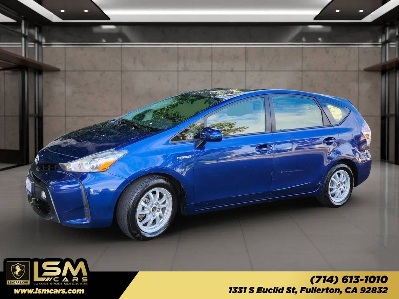2017 Toyota Prius v Two — Wagon — 182,972 mi — Fullerton, CA