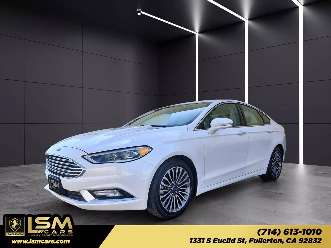 2017 Ford Fusion Titanium — Sedan — 103,597 mi — Fullerton, CA
