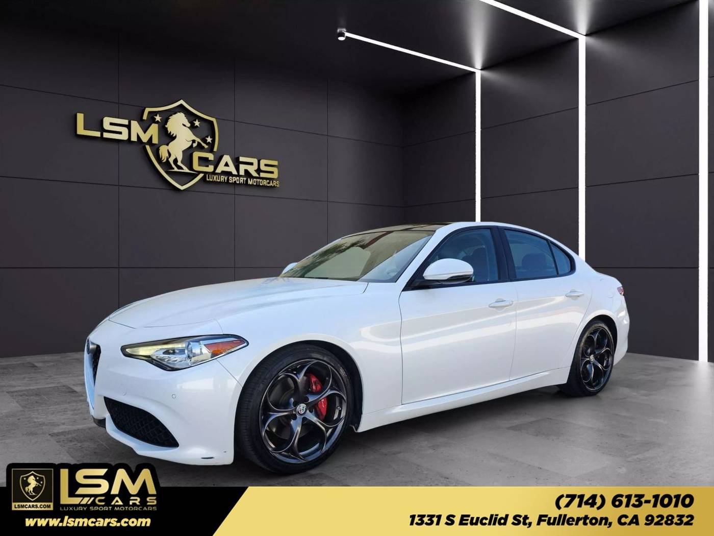 2017 Alfa Romeo Giulia Ti — Sedan — 62,469 mi — Fullerton, CA