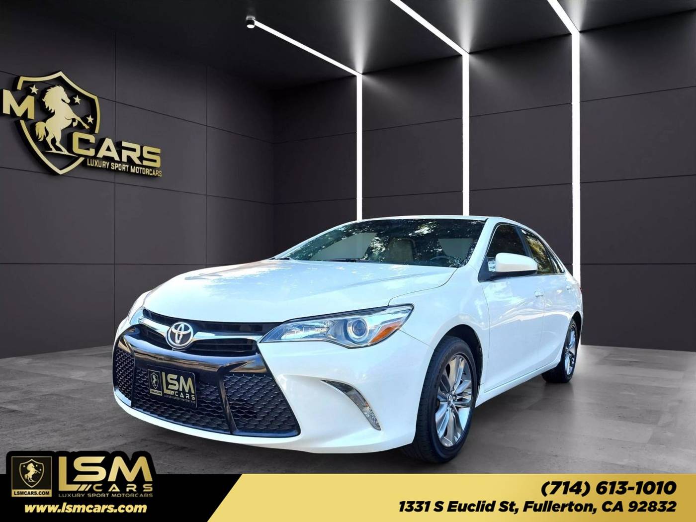 2016 Toyota Camry SE — Sedan — 164,911 mi — Fullerton, CA