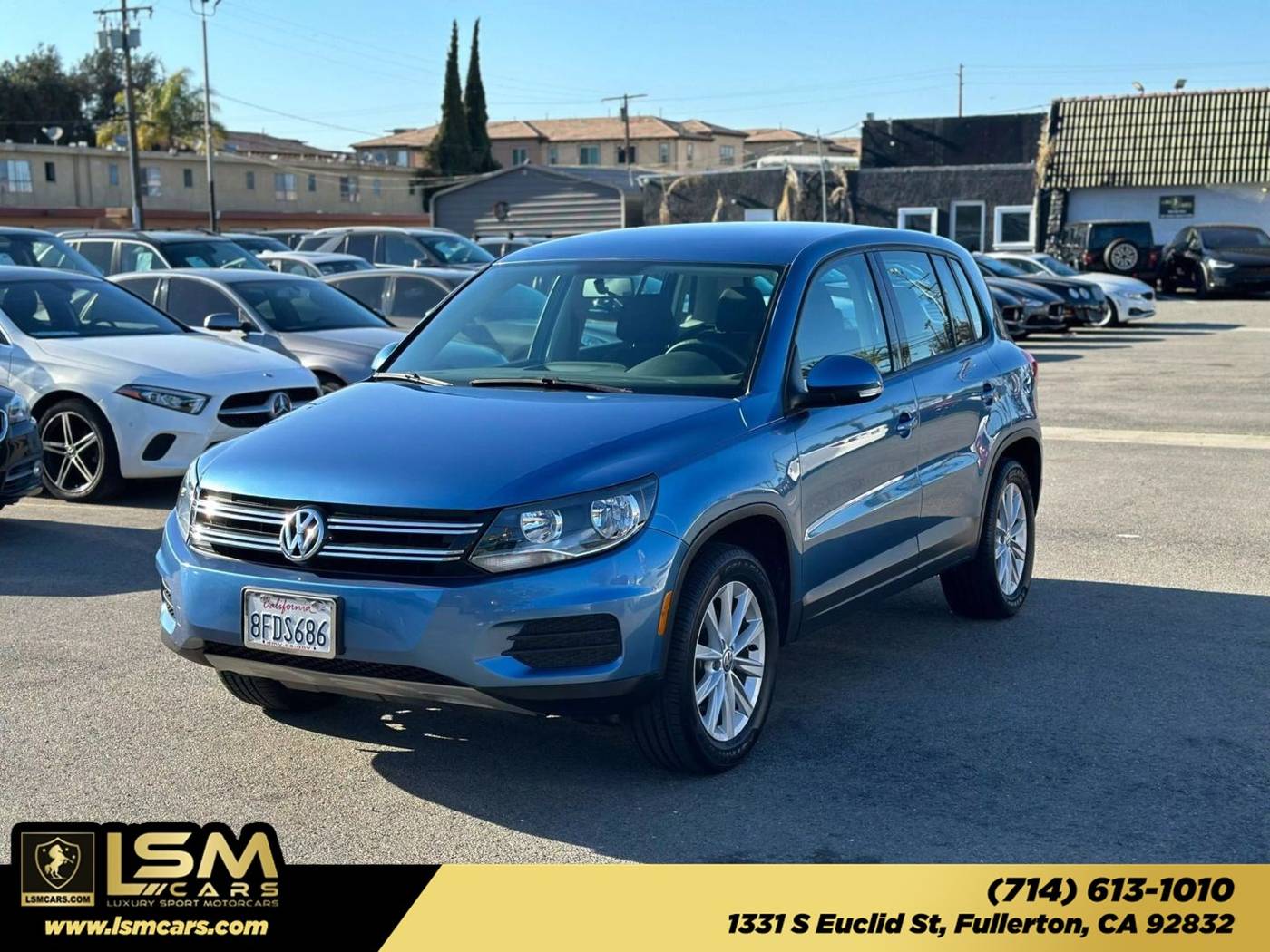 2017 Volkswagen Tiguan S — SUV — 60,824 mi — Fullerton, CA