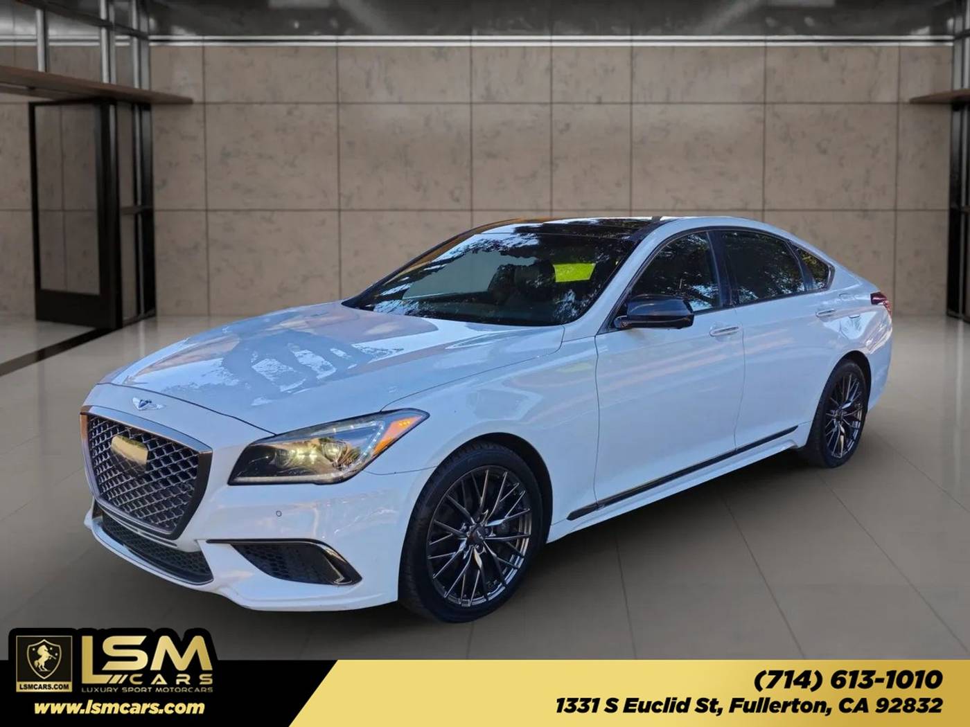2018 Genesis G80 3.3T Sport — Sedan — 180,315 mi — Fullerton, CA