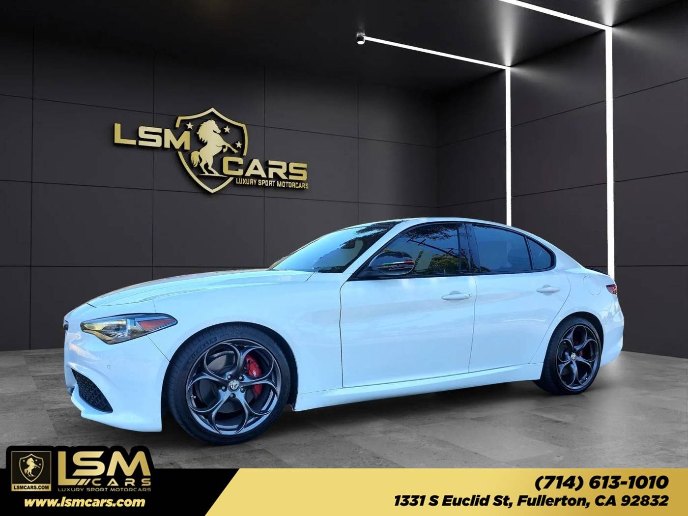 2018 Alfa Romeo Giulia Ti Sport — Sedan — 82,026 mi — Fullerton, CA