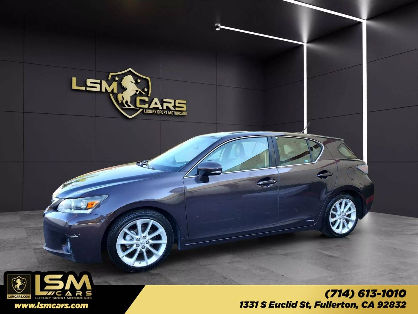 2012 Lexus CT CT 200h — Hatchback — 110,032 mi — Fullerton, CA