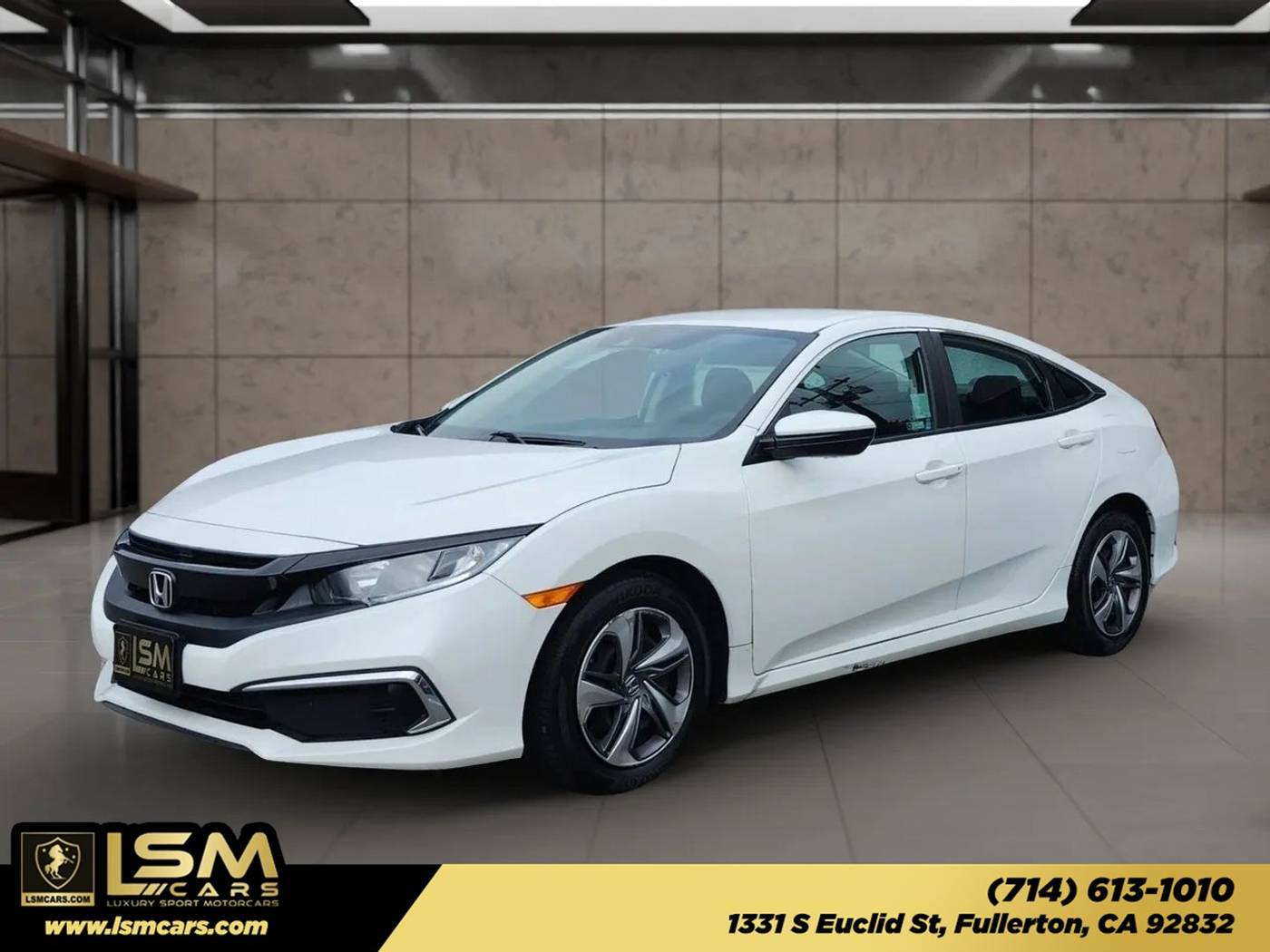 2019 Honda Civic LX — Sedan — 56,649 mi — Fullerton, CA