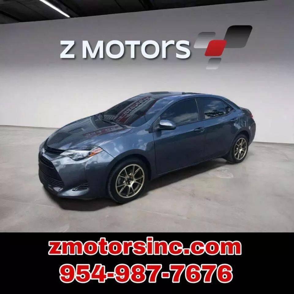 2018 Toyota Corolla LE — Sedan — 70,722 mi — North Lauderdale, FL