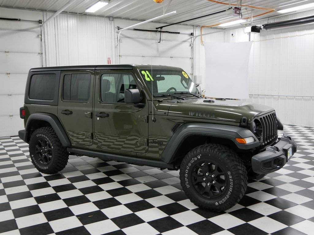 2021 Jeep Wrangler Willys — SUV — 29,444 mi — Rochester, MN