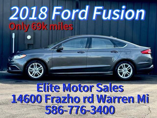 2018 Ford Fusion SE — Sedan — 69,670 mi — Warren, MI