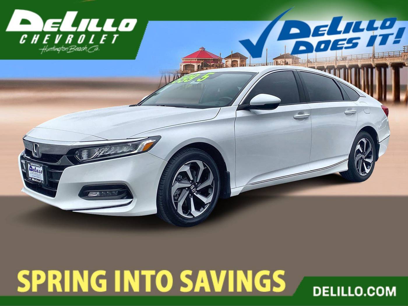 2019 Honda Accord EX-L — Sedan — 65,729 mi — Huntington Beach, CA