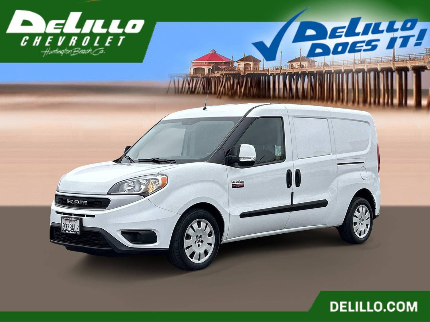 2019 Ram ProMaster City Cargo Van Tradesman SLT — Cargo Van — 85,548 mi — Huntington Beach, CA