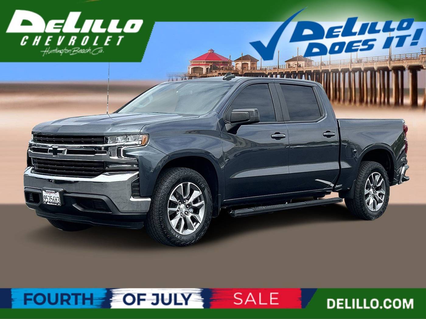 2022 Chevrolet Silverado 1500 LTD LT — Pickup Truck — 43,955 mi — Huntington Beach, CA