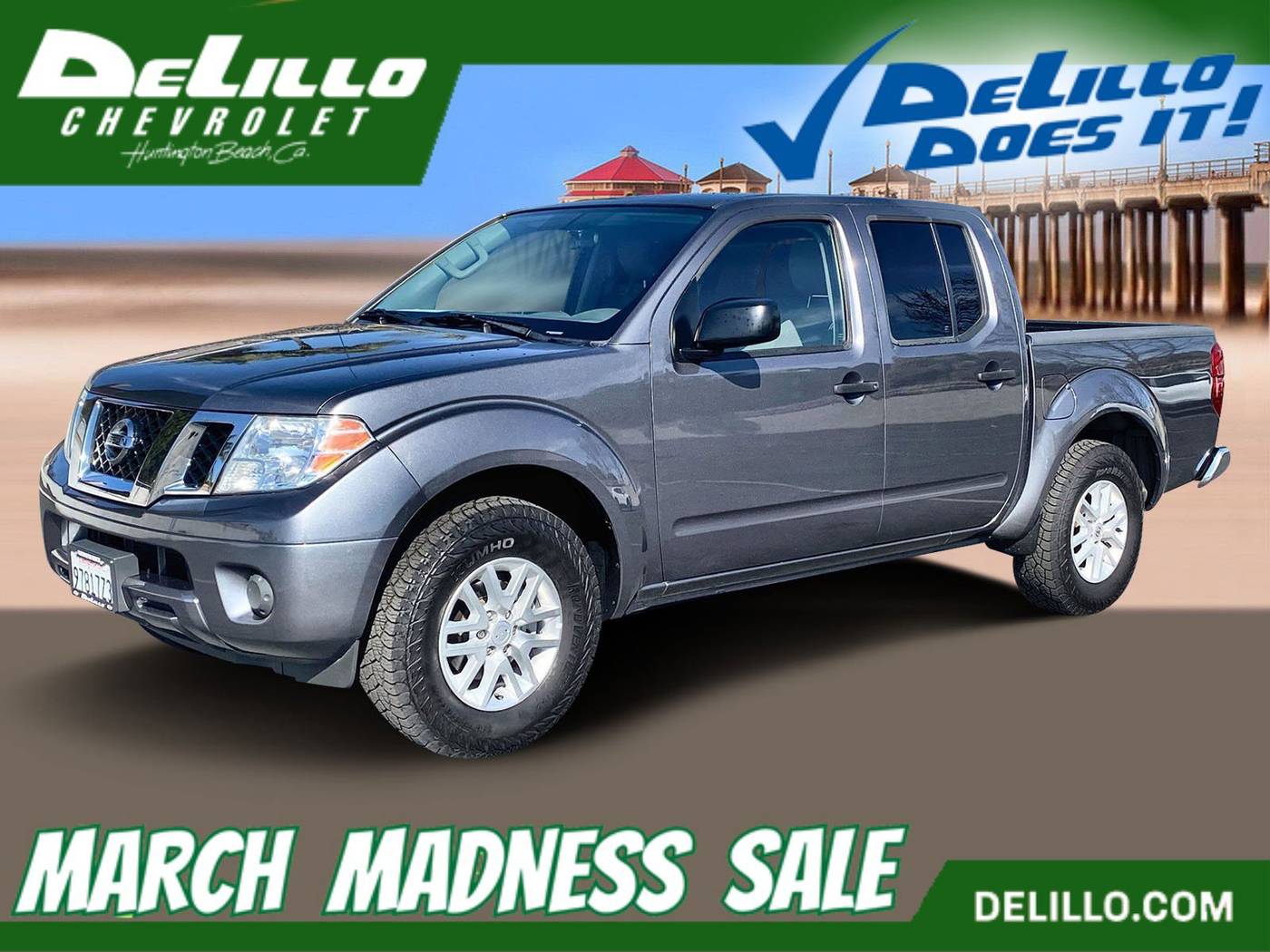 2019 Nissan Frontier SV V6 — Pickup Truck — 75,743 mi — Huntington Beach, CA