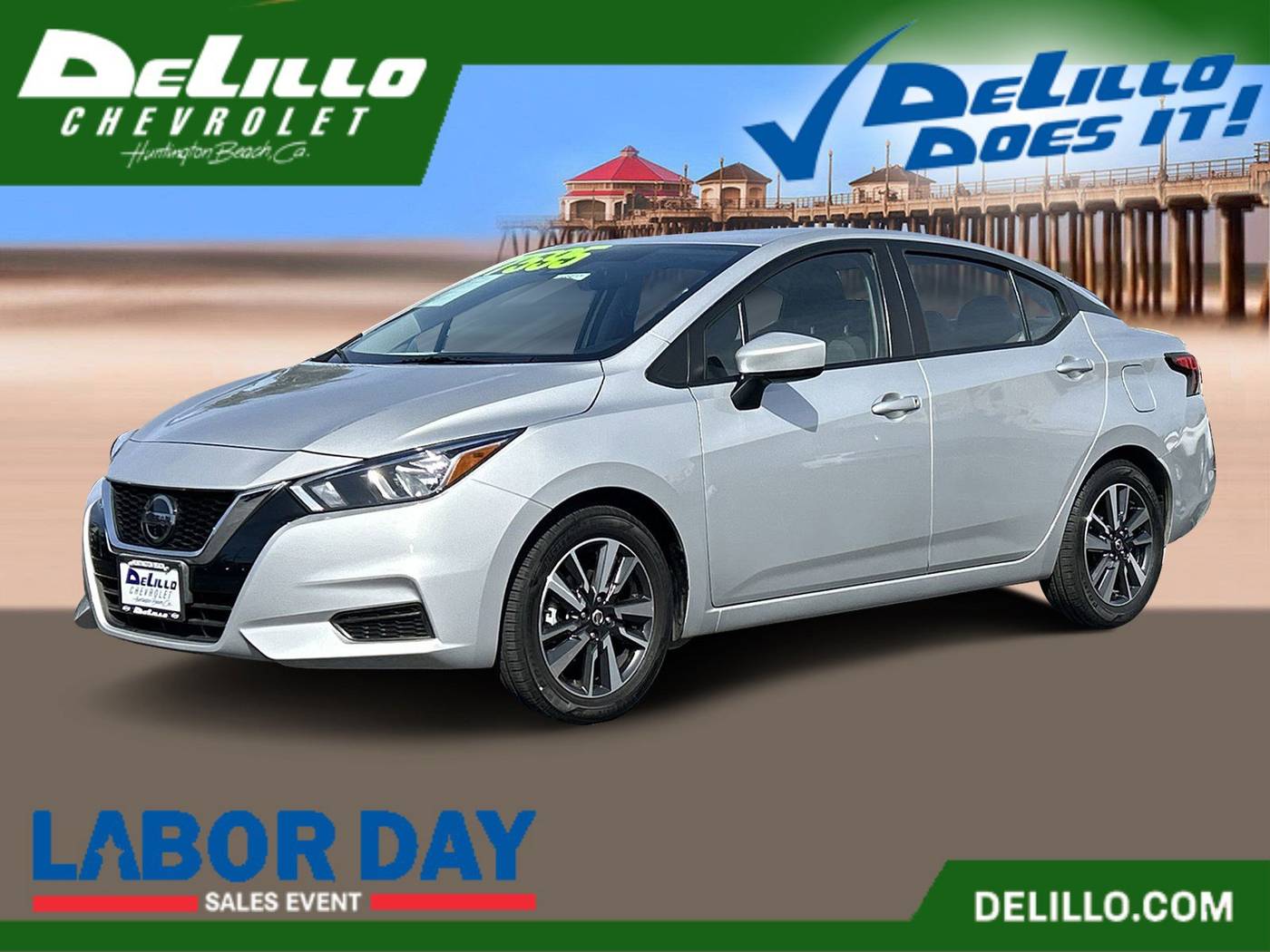 2022 Nissan Versa SV — Sedan — 53,241 mi — Huntington Beach, CA