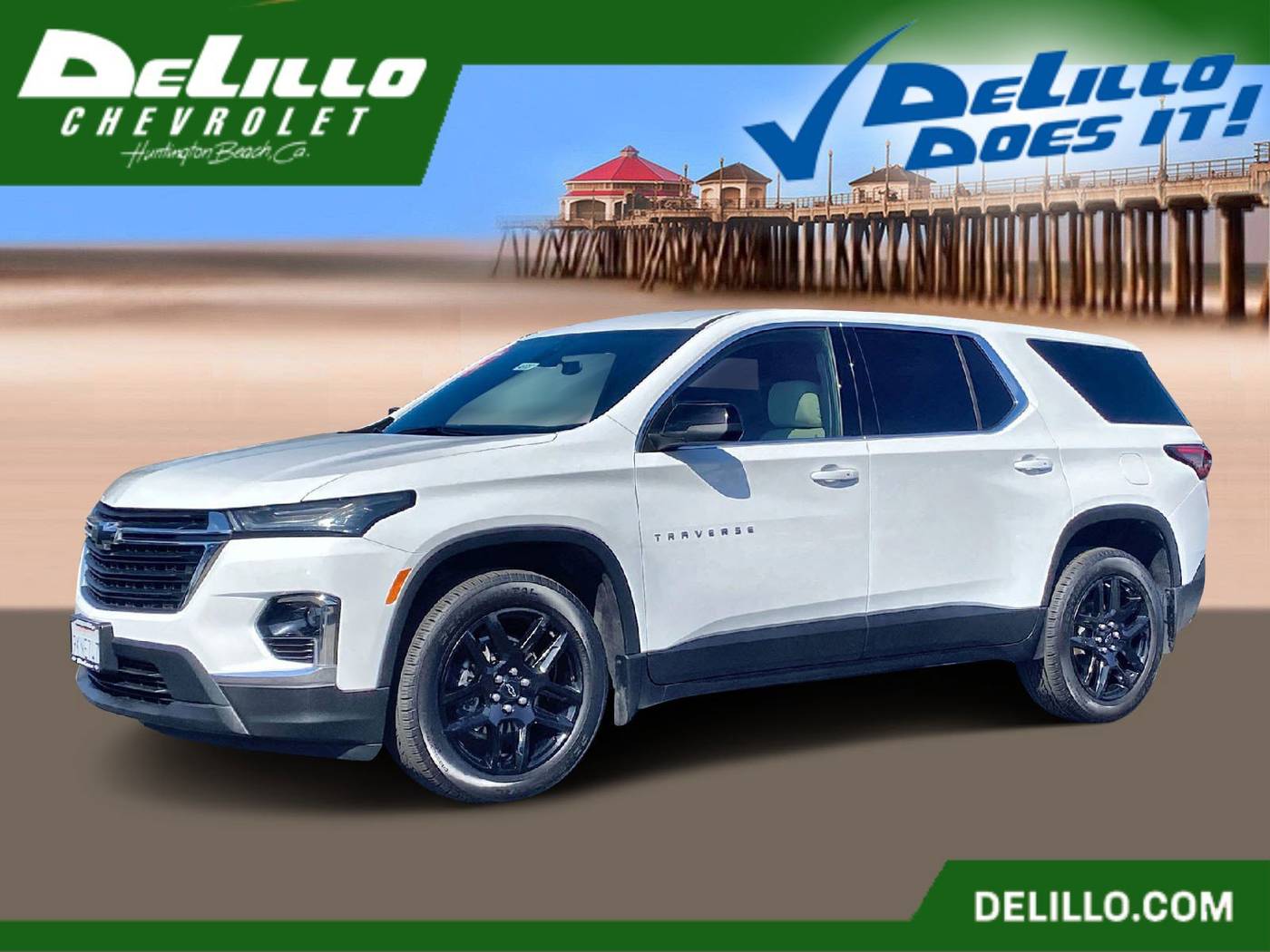 2022 Chevrolet Traverse LS — SUV — 56,428 mi — Huntington Beach, CA