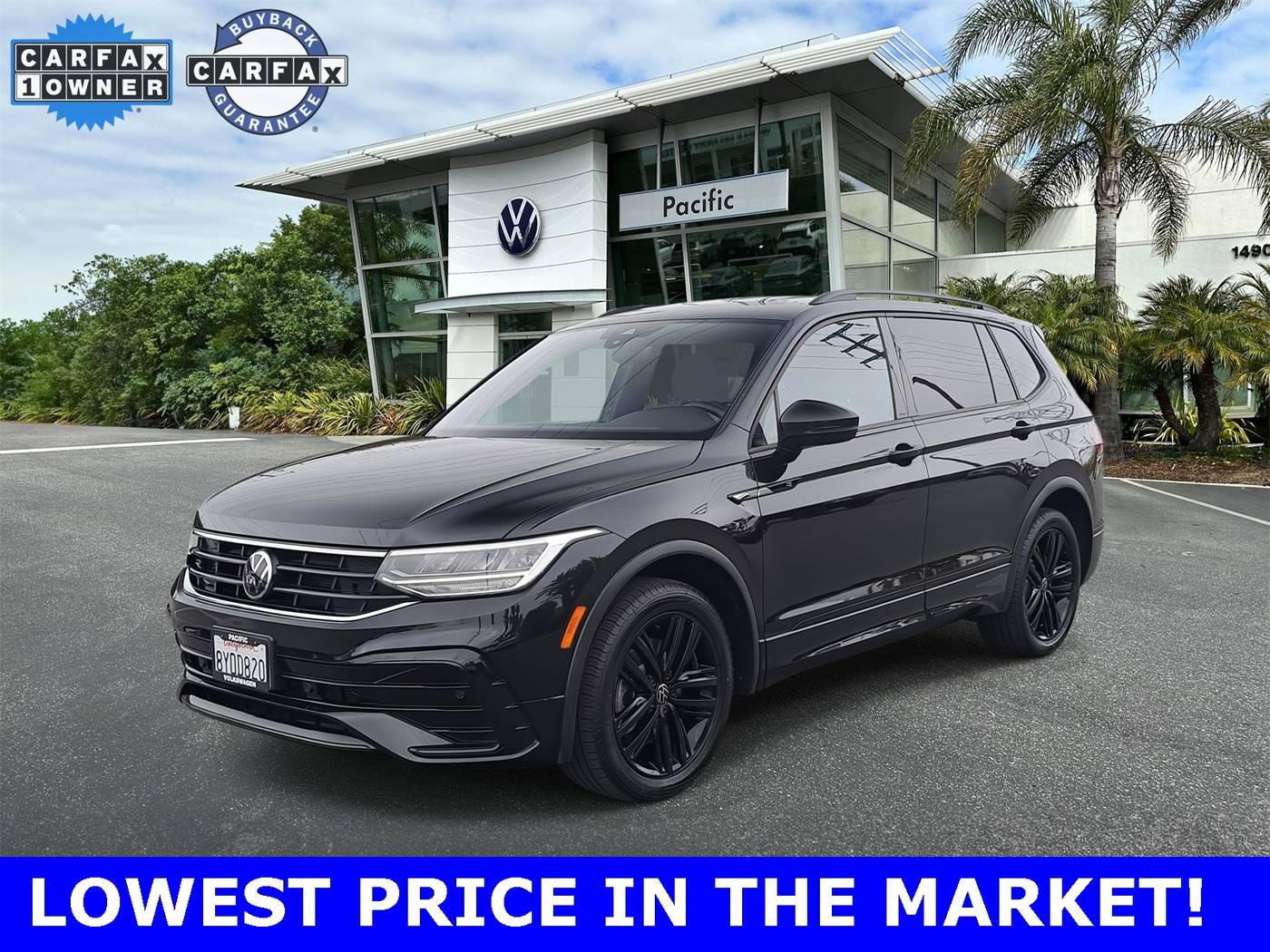 2022 Volkswagen Tiguan SE R-Line Black — SUV — 47,941 mi — Hawthorne, CA