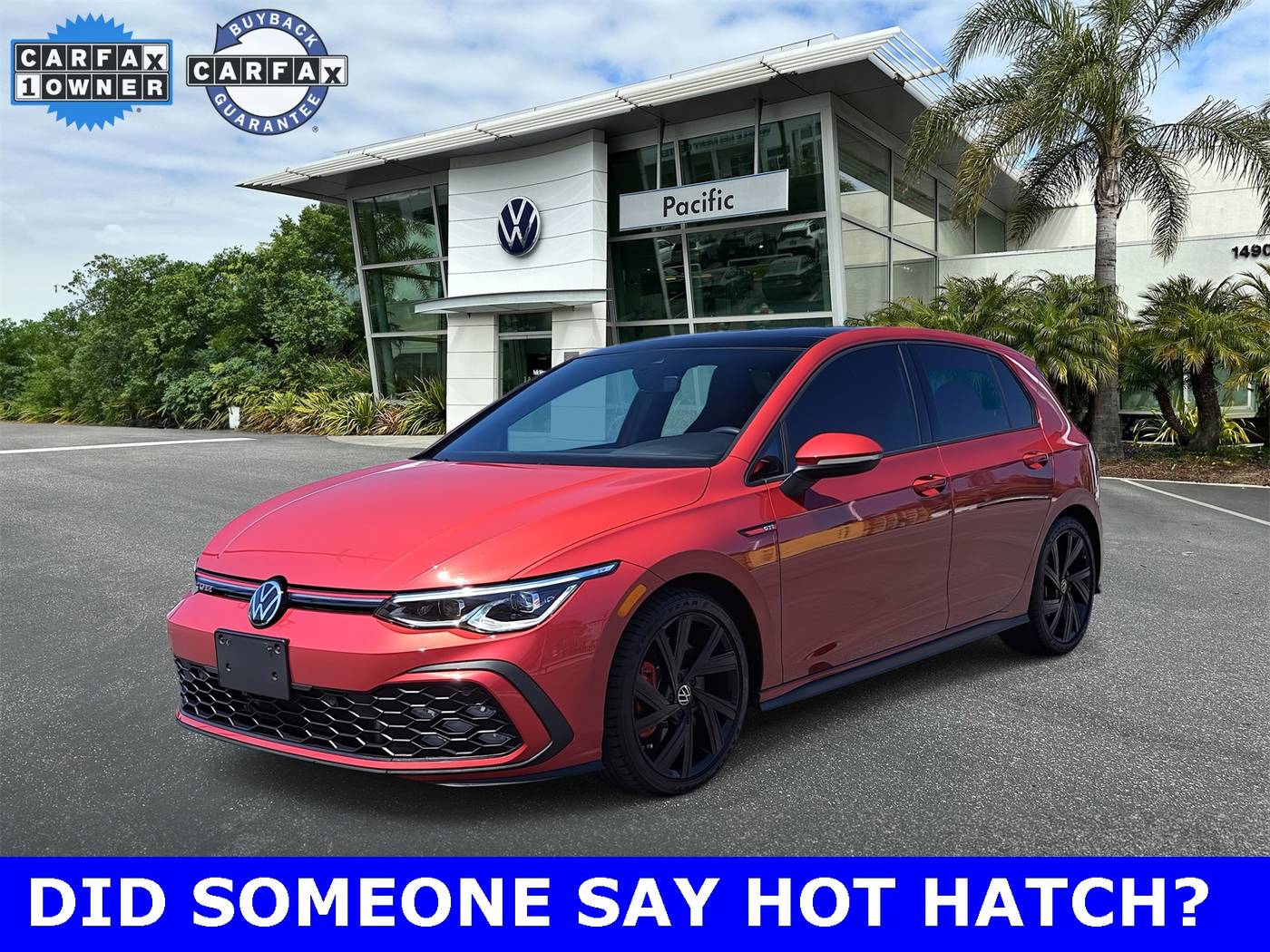 2022 Volkswagen Golf GTI SE — Hatchback — 16,092 mi — Hawthorne, CA