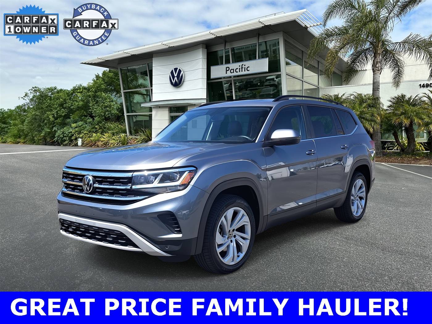 2022 Volkswagen Atlas SE with Technology — SUV — 62,317 mi — Hawthorne, CA