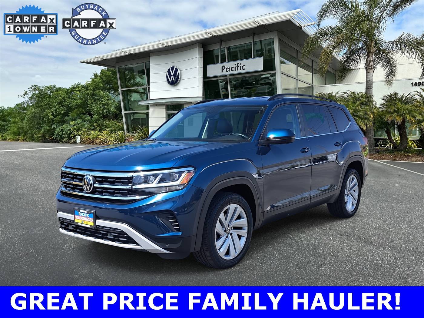 2021 Volkswagen Atlas SE with Technology — SUV — 23,770 mi — Hawthorne, CA