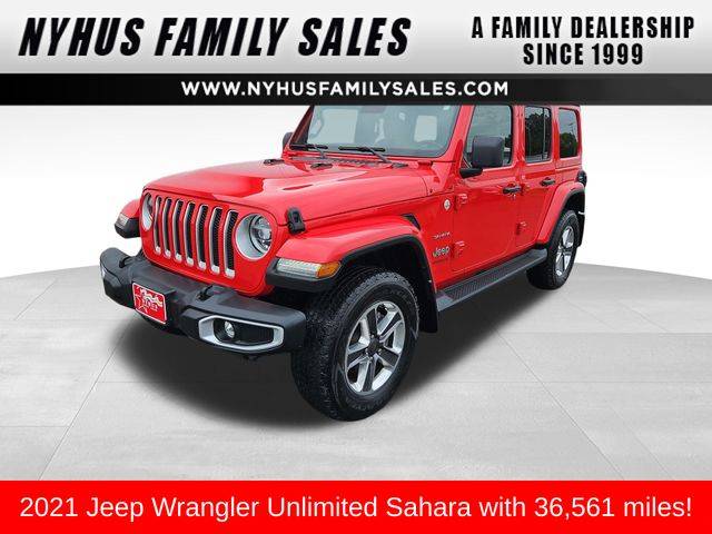 2021 Jeep Wrangler Sahara High Altitude — SUV — 36,561 mi — Perham, MN