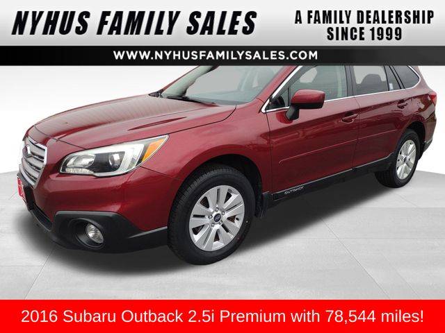 2016 Subaru Outback 2.5i Premium — SUV — 78,544 mi — Perham, MN