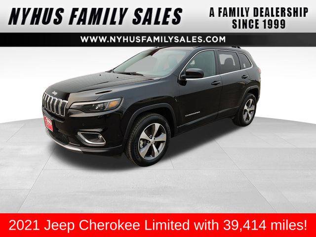 2021 Jeep Cherokee Limited — SUV — 39,414 mi — Perham, MN