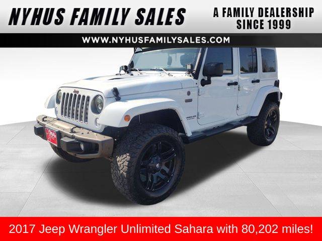 2017 Jeep Wrangler Sahara — SUV — 80,202 mi — Perham, MN